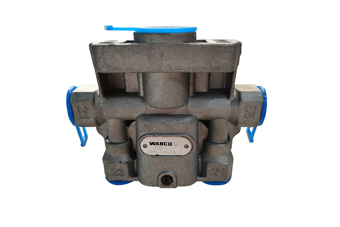 Four circuit protection valve