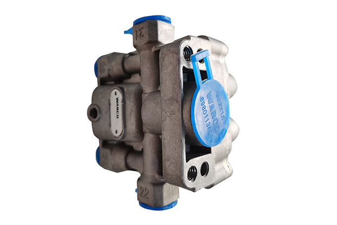 Four circuit protection valve